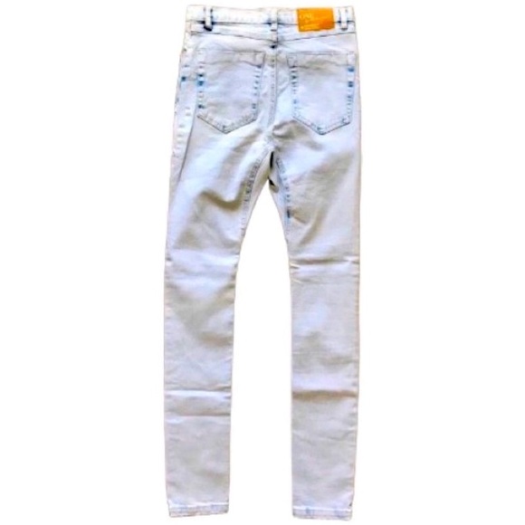 ❌SOLD❌- ONE TEASPOON Runaways Ultra Light Wash Skinny Leg Jeans - Size 24. - Picture 9 of 14